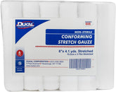 Dukal Nonsterile Conforming Bandage, 6 Inch x 4-1/10 Yard